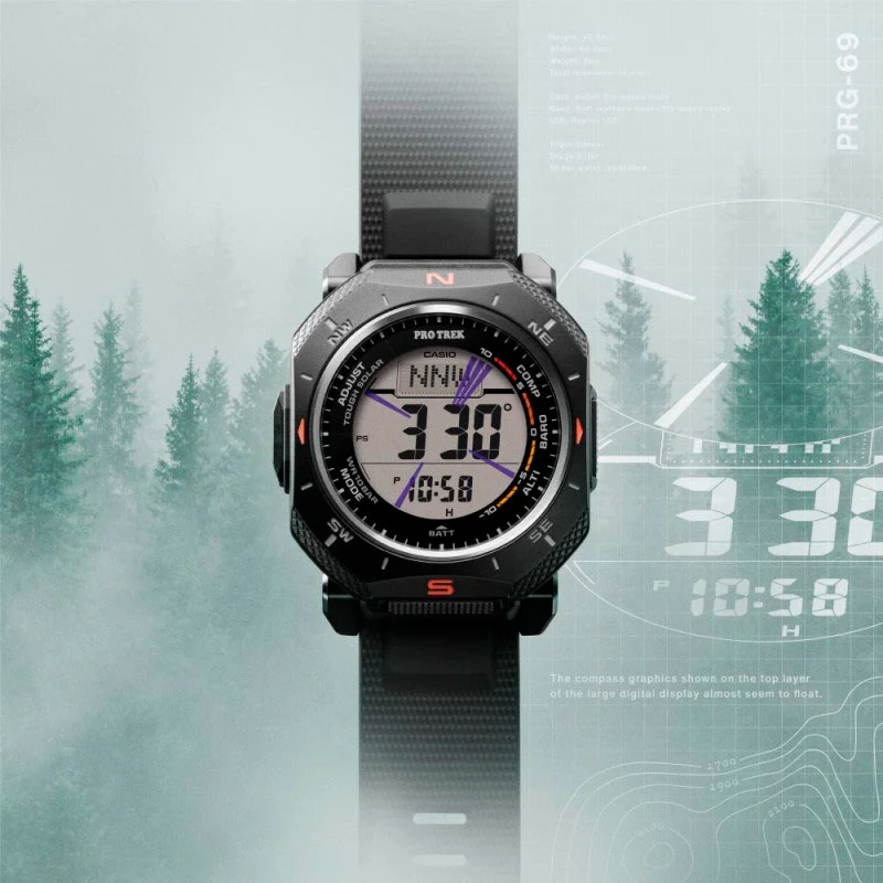 Casio Pro Trek: Duplex LCD and Sleek Design Unveiled