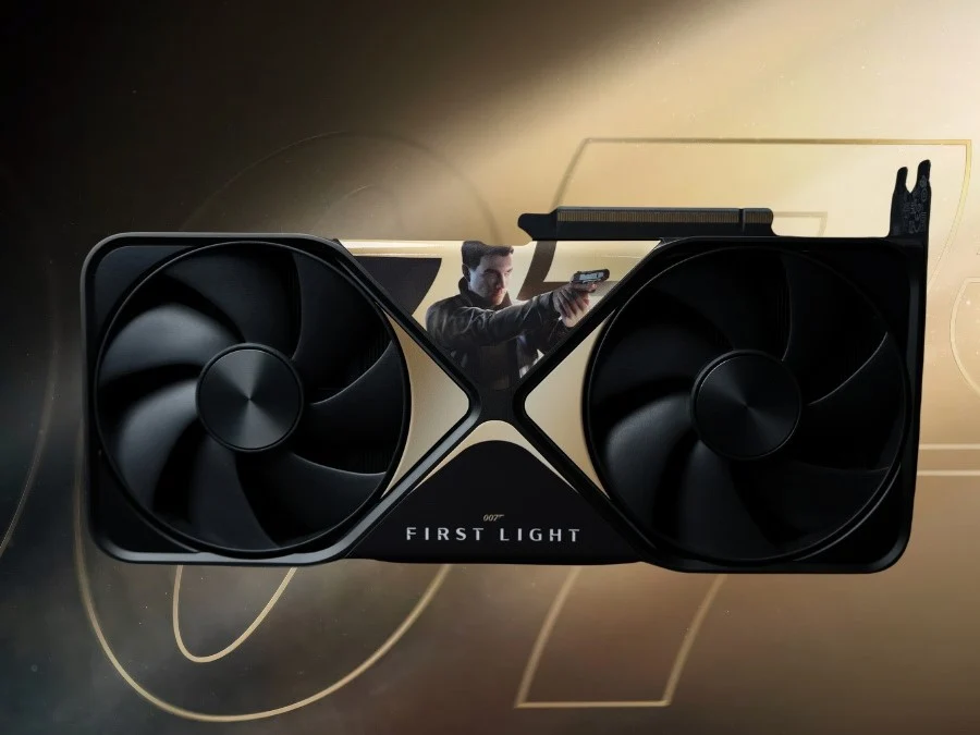 Nvidia RTX 5090 Giveaway with Custom 007 First Light Wrap