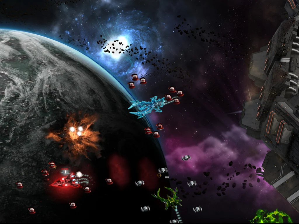 New Free Space MMORPG on Steam with Intense Online Dogfights