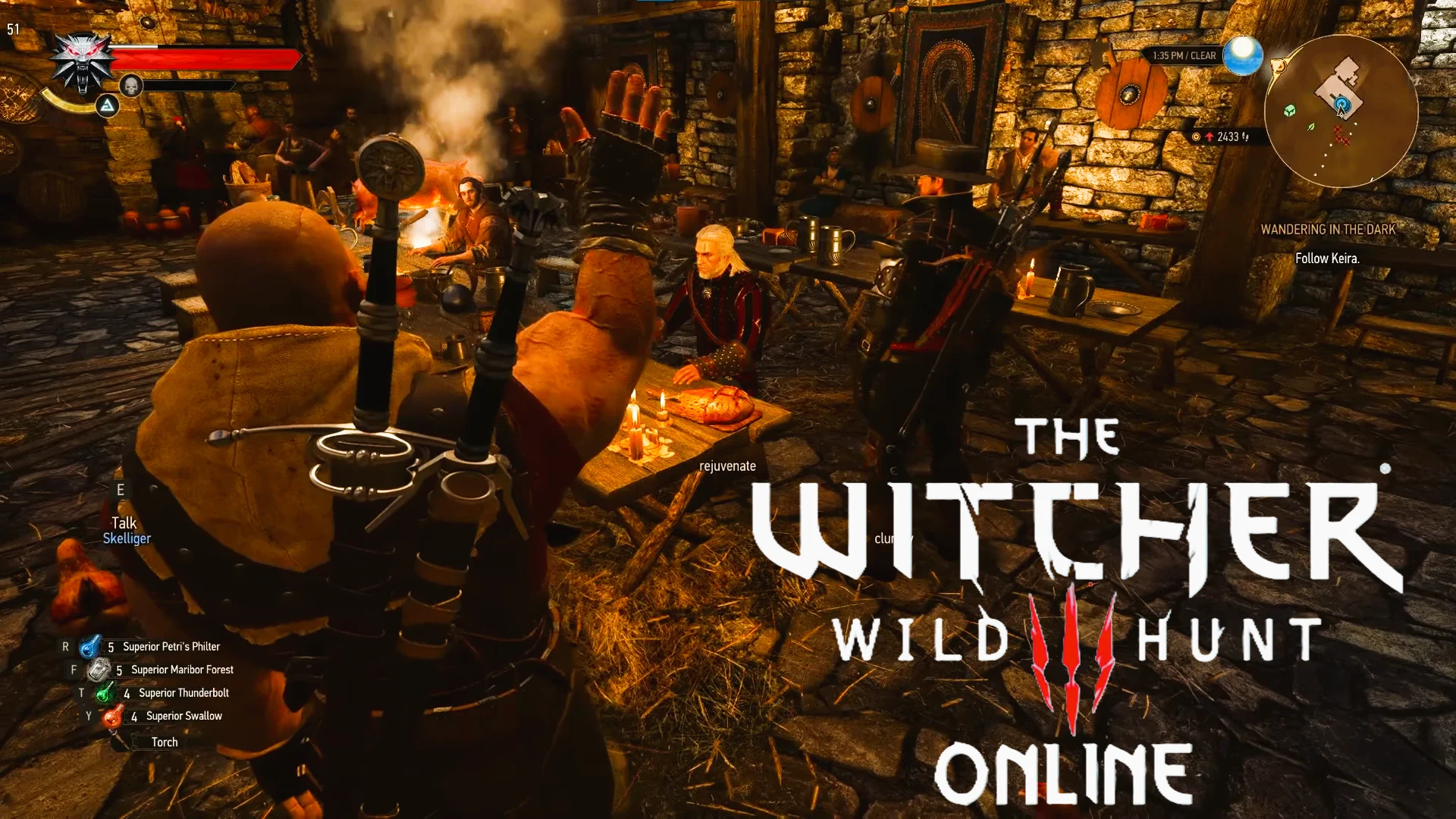 Witcher Online: Multiplayer Feature Added to The Witcher 3
