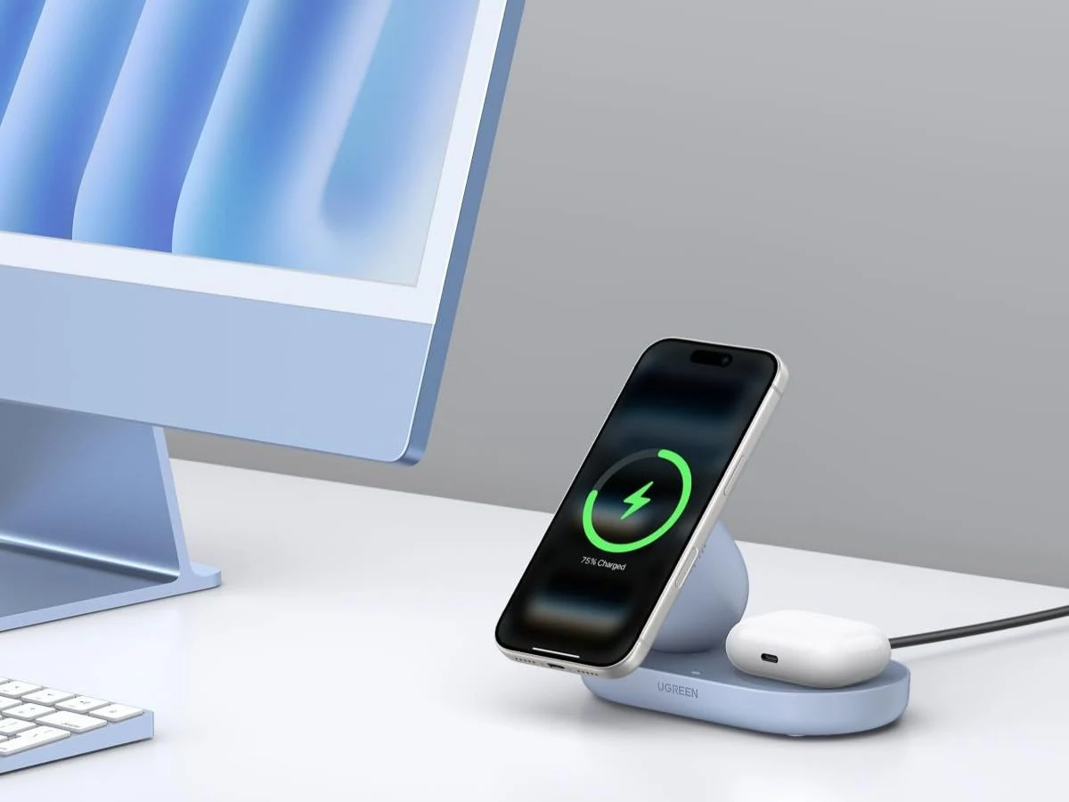 Ugreen Launches Affordable 2-in-1 Wireless Charger Upgrade