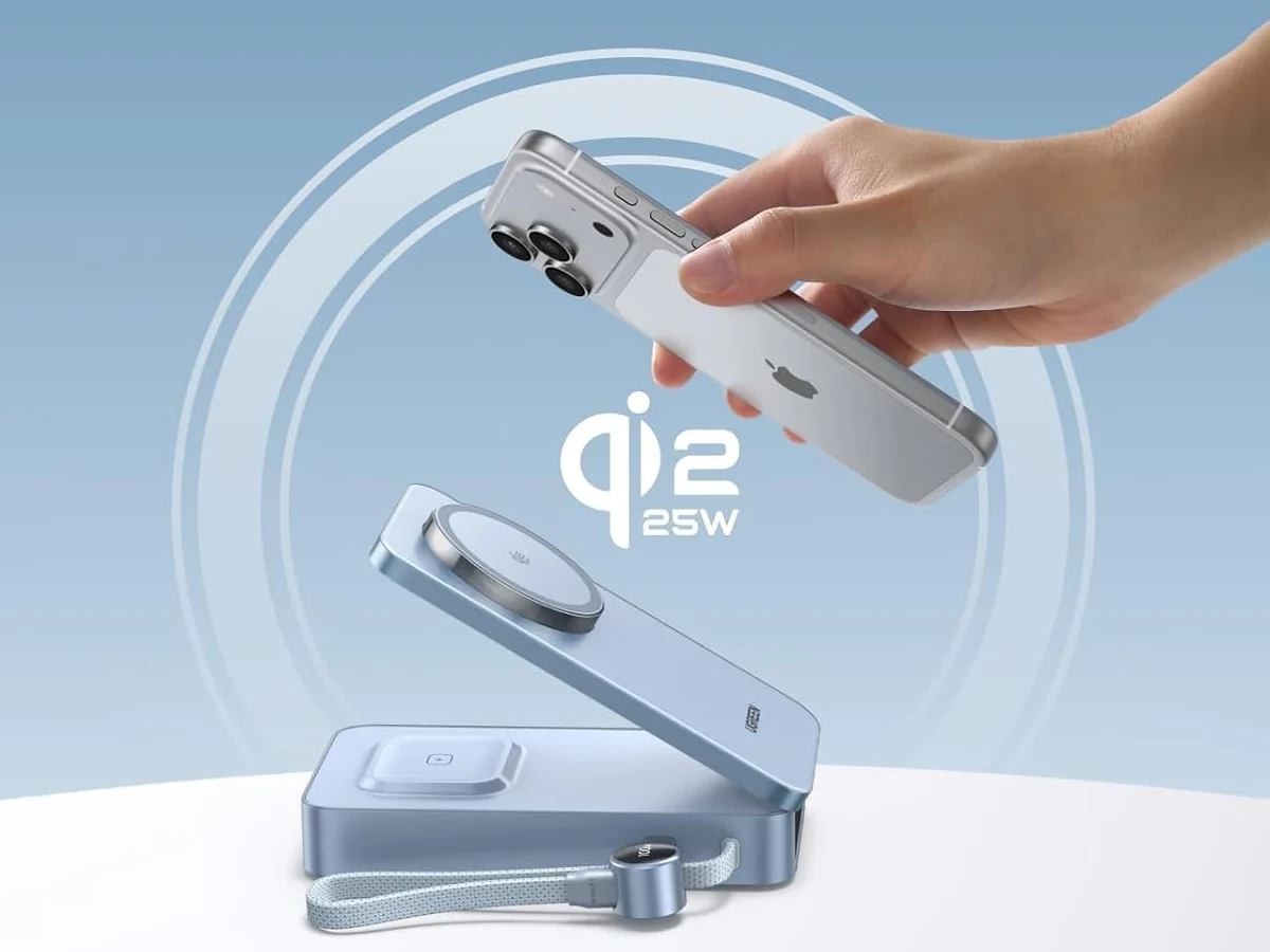 Ugreen Launches 20K MagFlow Qi2 Power Bank with Digital Display