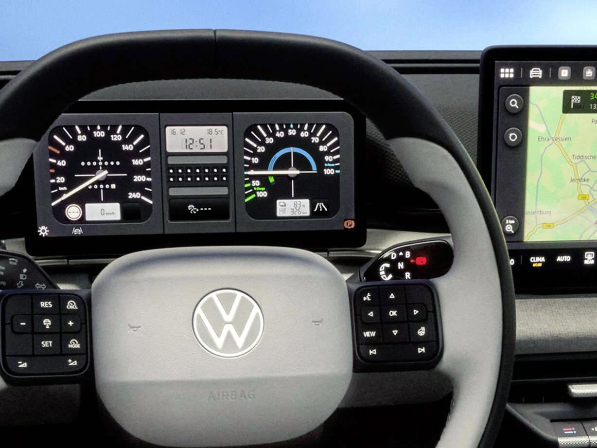VW Revives Buttons and 80s Gauges in Electric Cars, Calls It a Win