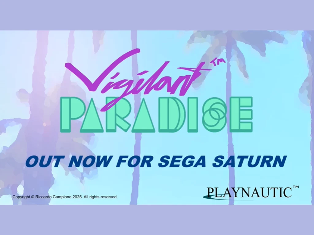 New FPS Vigilant Paradise Launches on Sega Saturn After 5 Years
