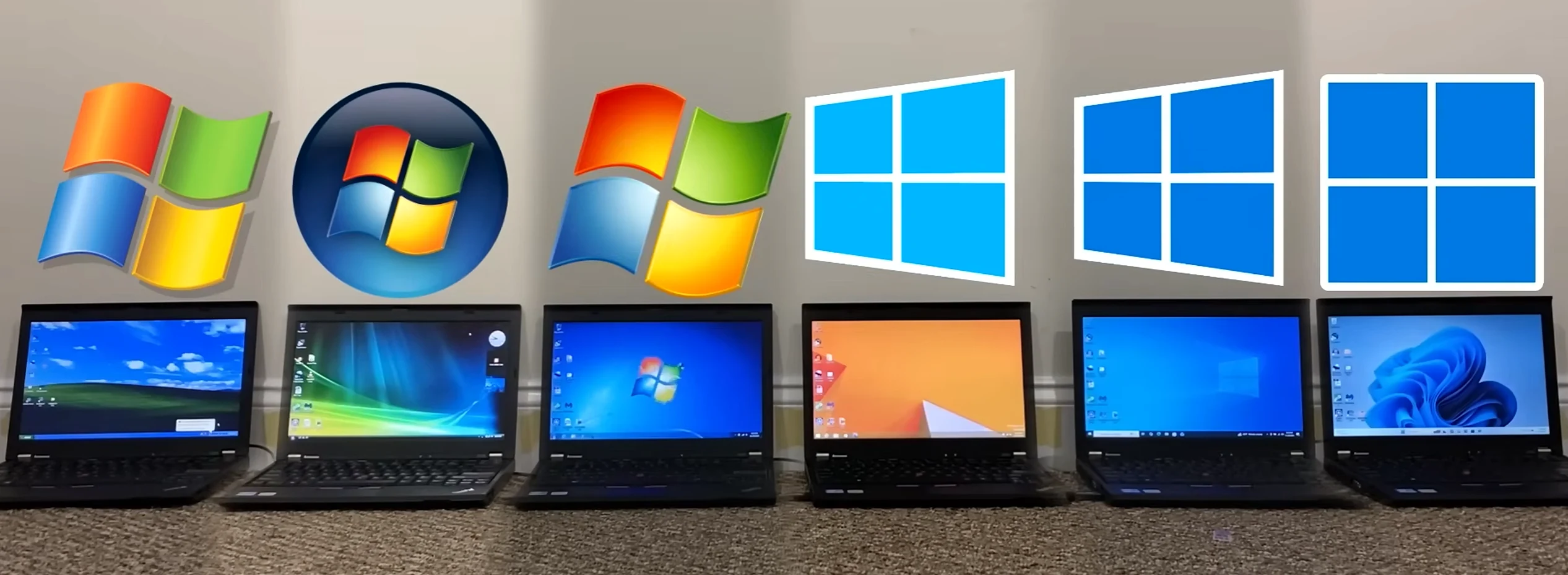 Benchmarking Windows Versions XP to 11: The Truth About Modern Software