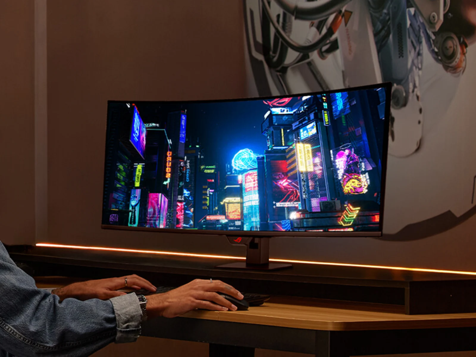Asus ROG Strix OLED XG34WCDMTG Global Launch with GeForce Now