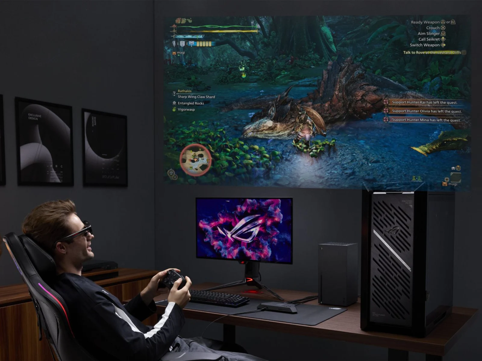 Asus ROG Xreal R1 AR Glasses: 240Hz Refresh Rate & Bose Audio