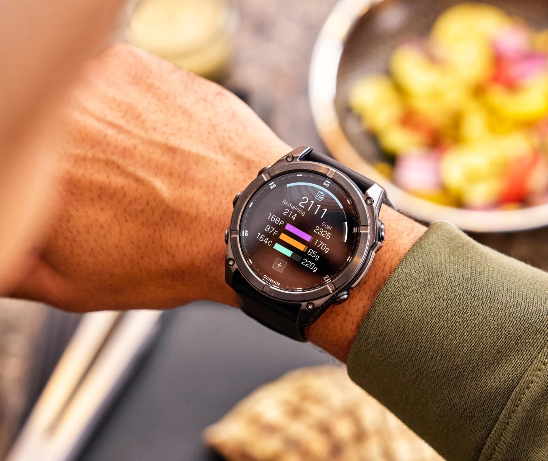 Garmin Fenix 8 and Similar Devices Add Nutrition Tracking Feature