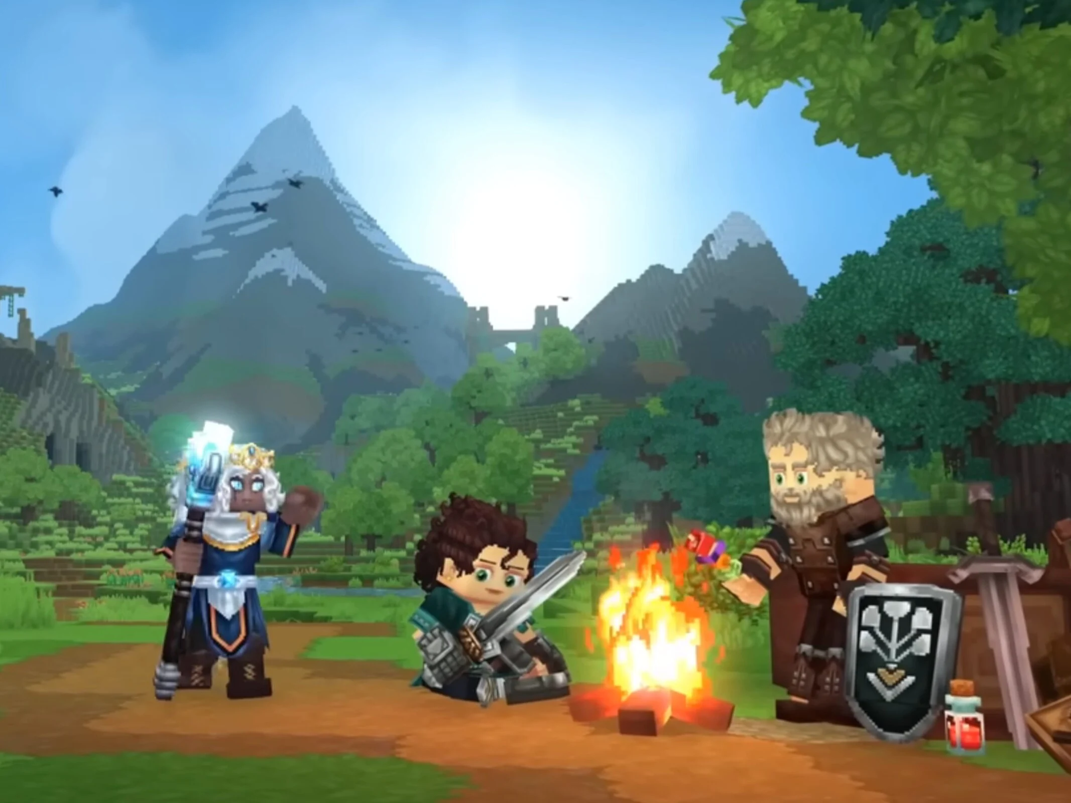 New Minecraft-Style Sandbox MMO in Early Access: 1M Players Expected