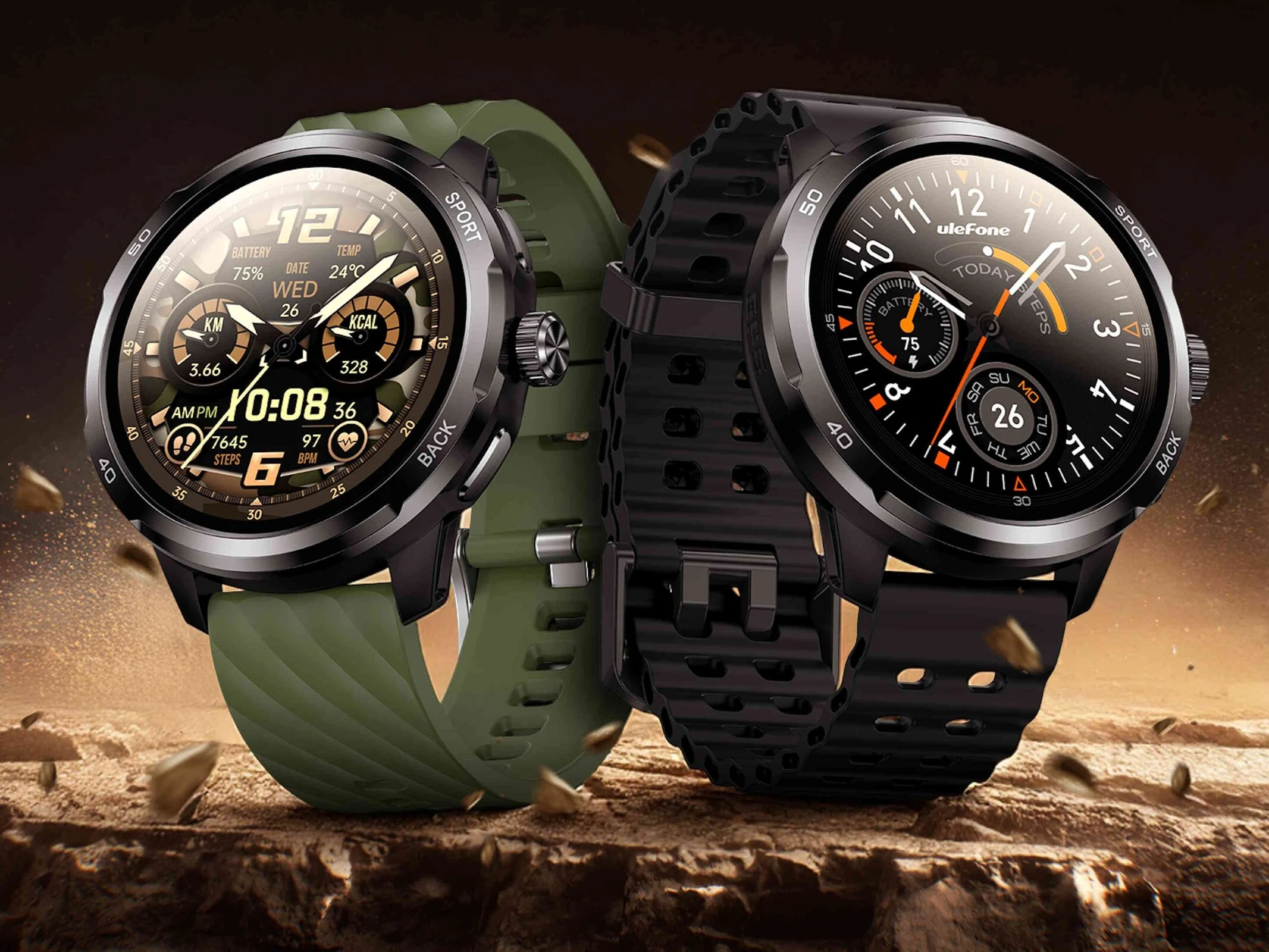 Armor Watch Pro: A Garmin Fenix Alternative with Mic and Speaker
