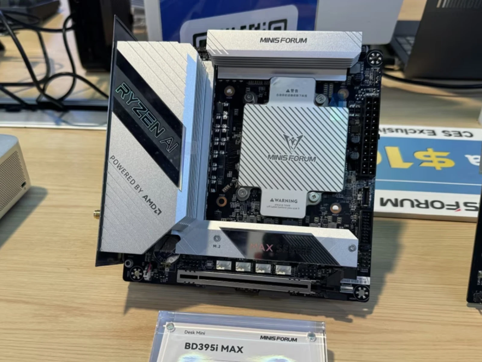 DeskMini BD395i Max: AMD Strix Halo Power for Mini-ITX Motherboards