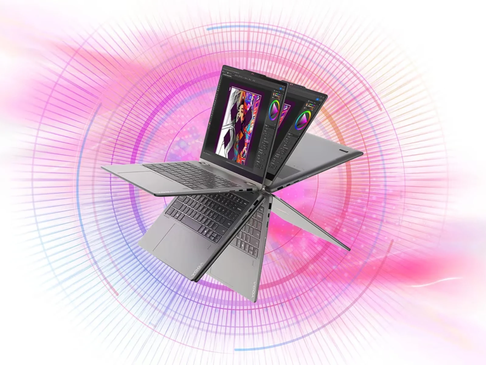 Lenovo Yoga 2-in-1 Laptops with Intel Panther Lake & 32GB RAM