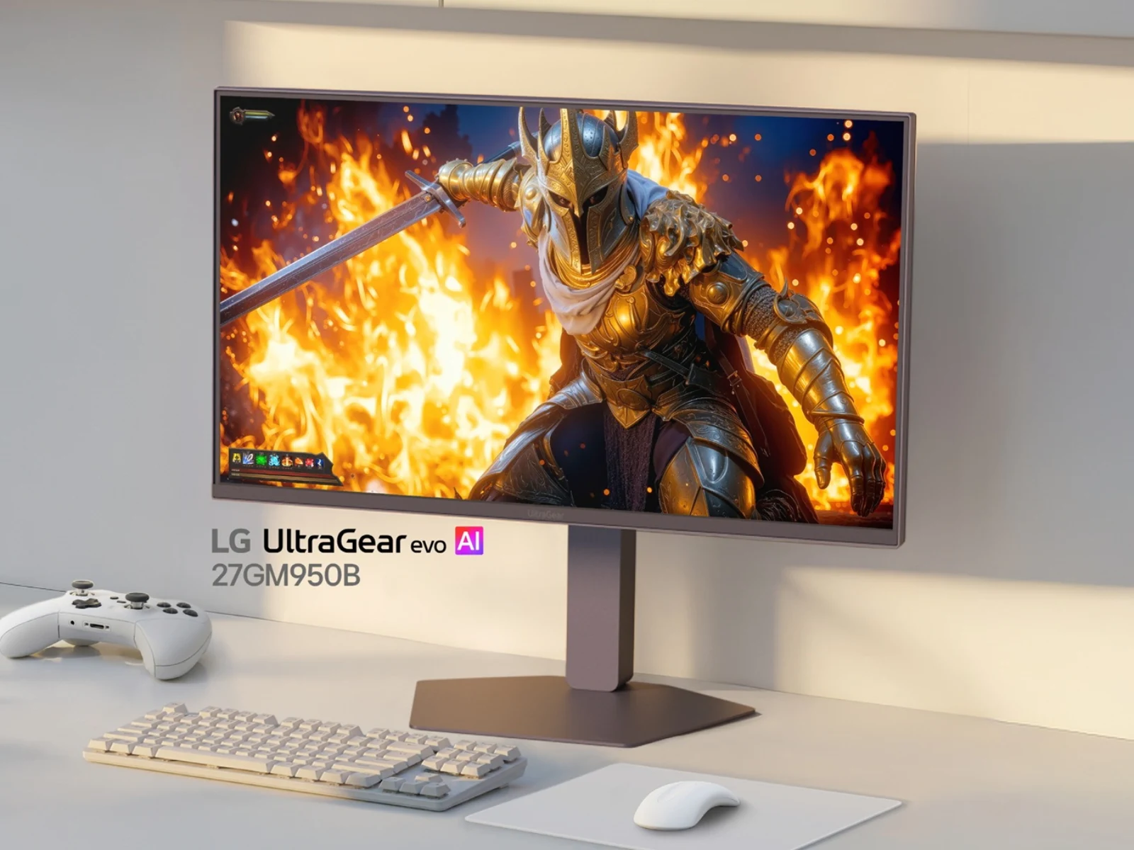 UltraGear Evo 27GM950B: Mini LED Gaming Monitor with 1250 Nits Brightness