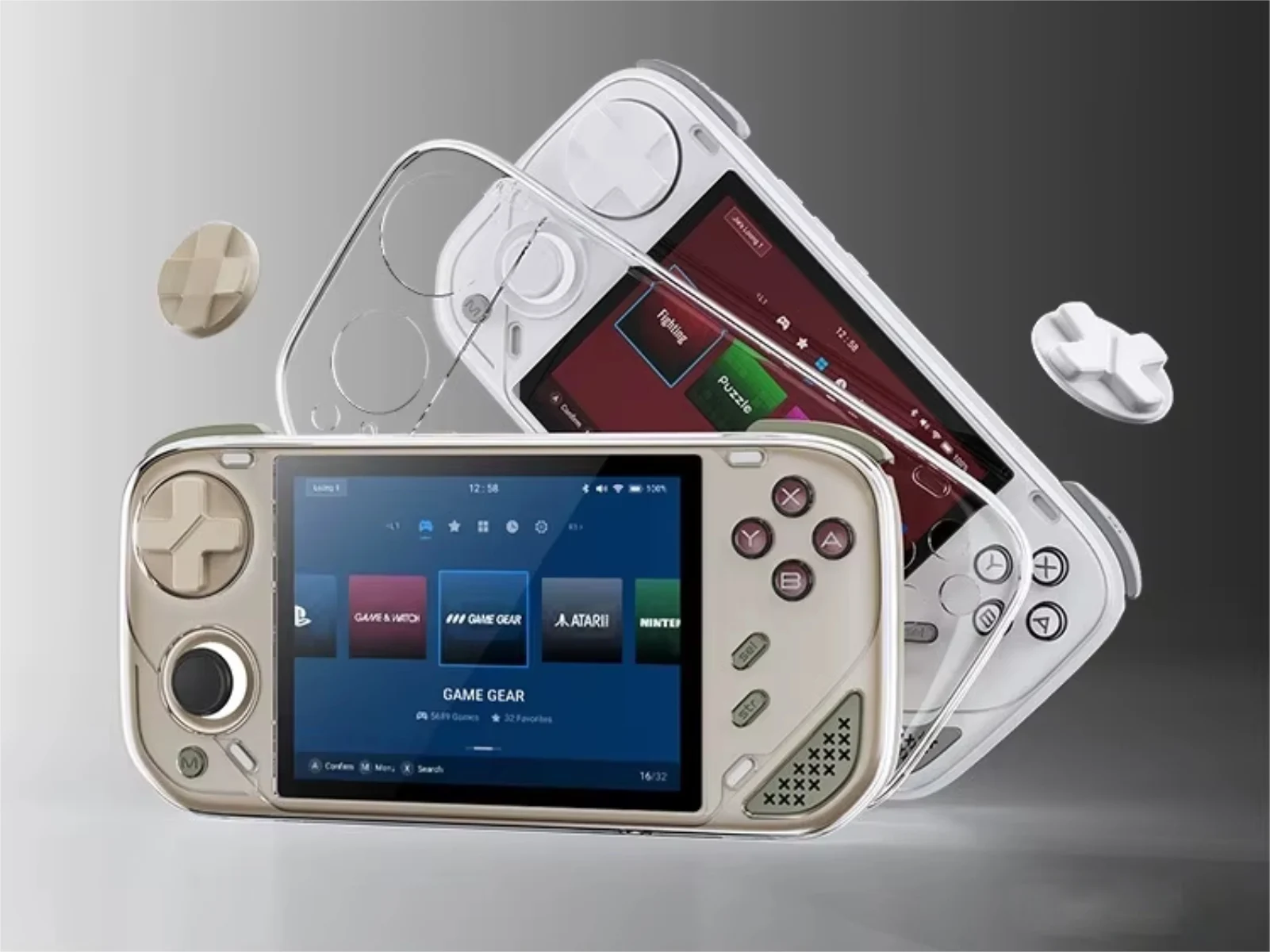Affordable Modular Gaming Handheld Pocket 1 Now Available