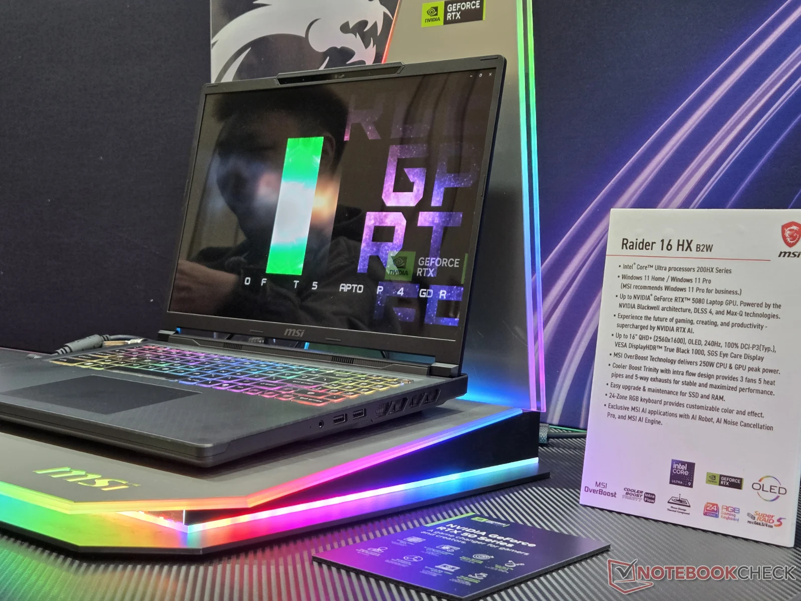 MSI Launching New AMD & Intel Gaming Laptops with RTX 5080/5090