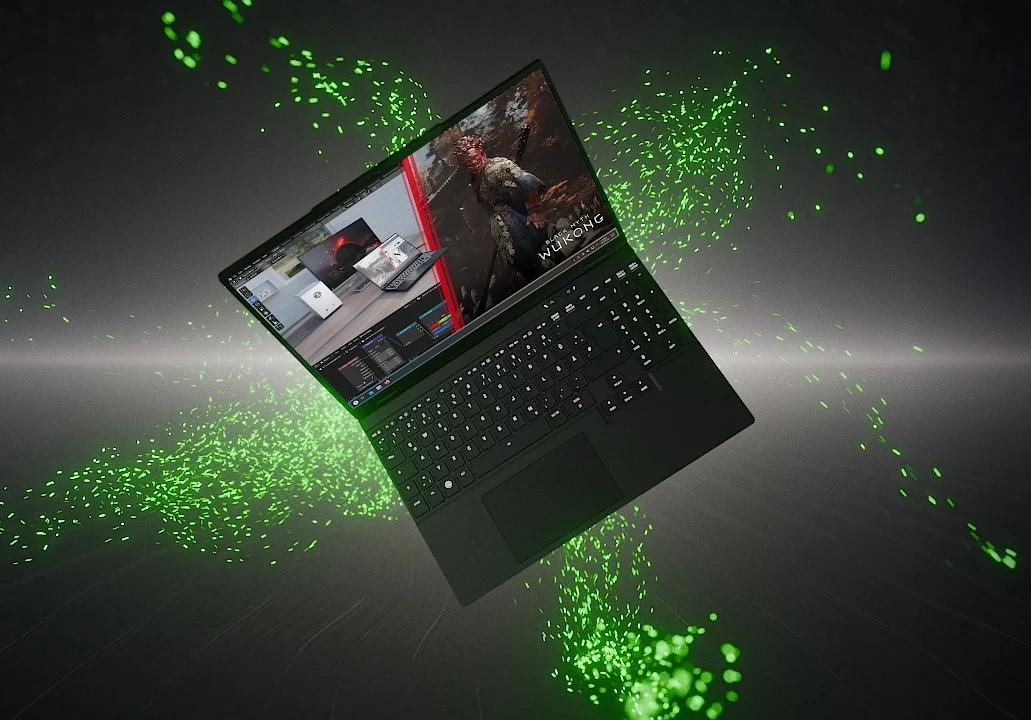 Gaming Laptop: 300Hz QHD, 128GB DDR5, RTX 5070, Multiple Ports