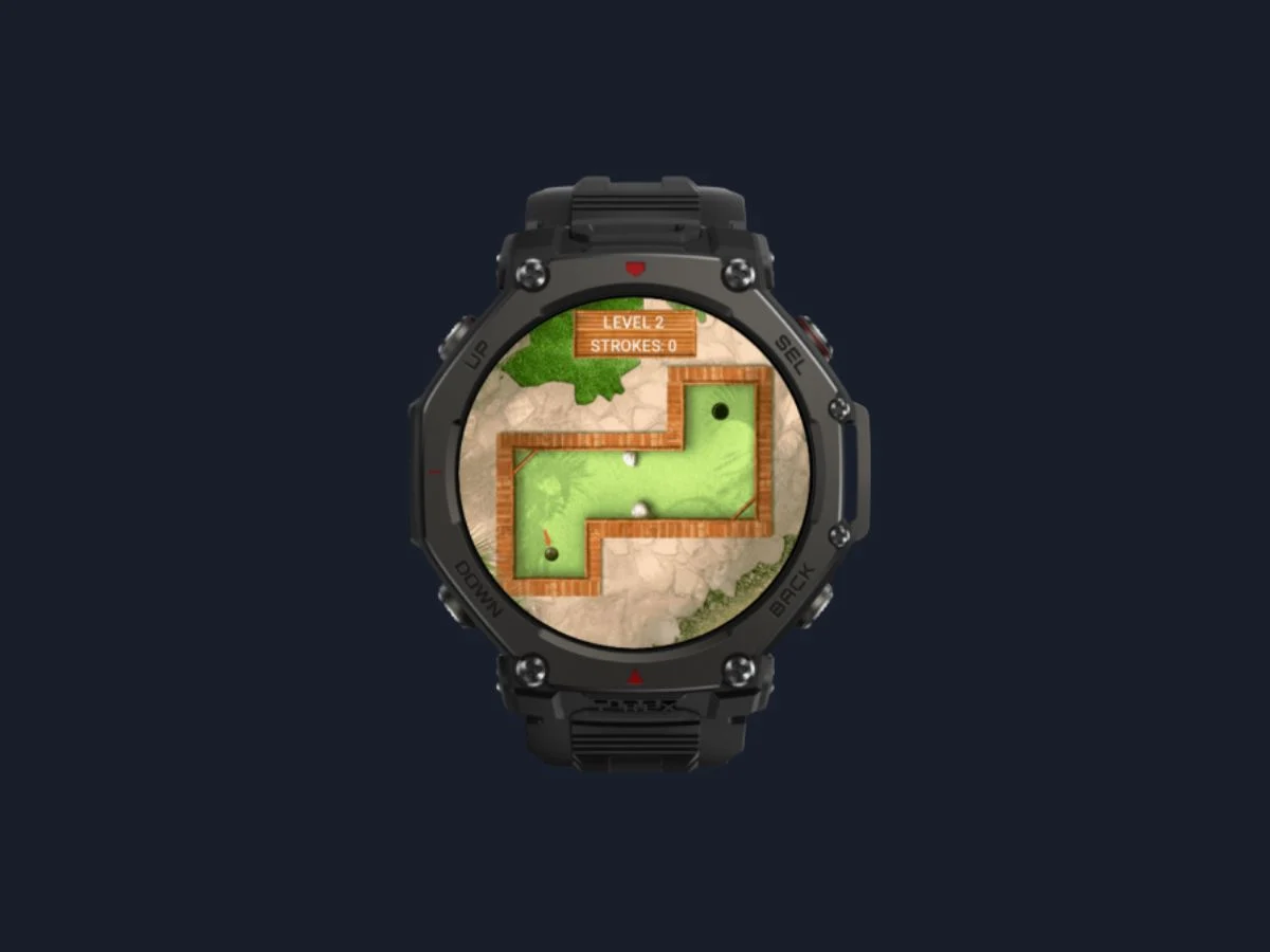 Amazfit Smartwatches Launch New Mini Golf App Update