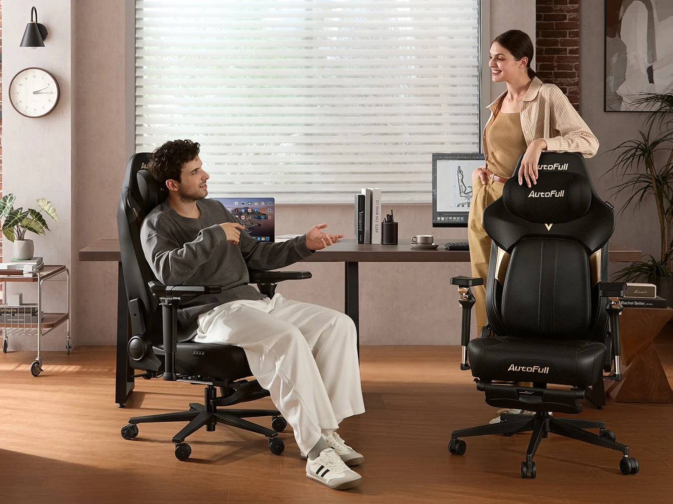 AutoFull M6 Ultra 2.0 Gaming Chair: Lumbar Support & Temp Control