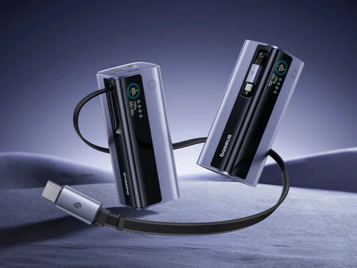 Baseus 25,000 mAh 200W Power Bank with Cables Coming to Europe