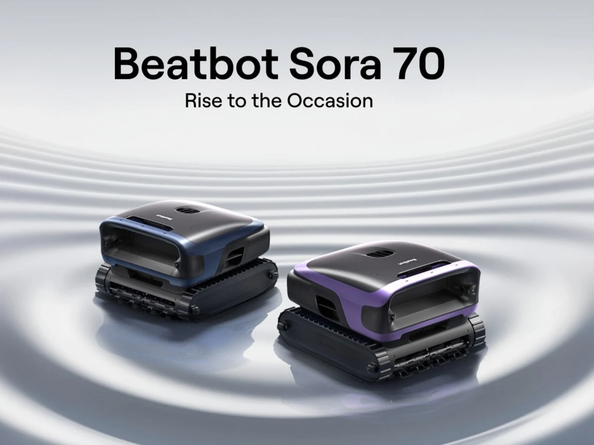 Sora 70 Robotic Pool Cleaner: 4-Zone Cleaning & Smart Features