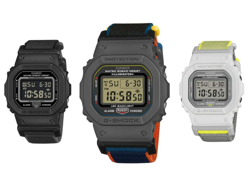 Casio G-Shock DW-5600MNC Watches with Stylish Straps Launching Soon