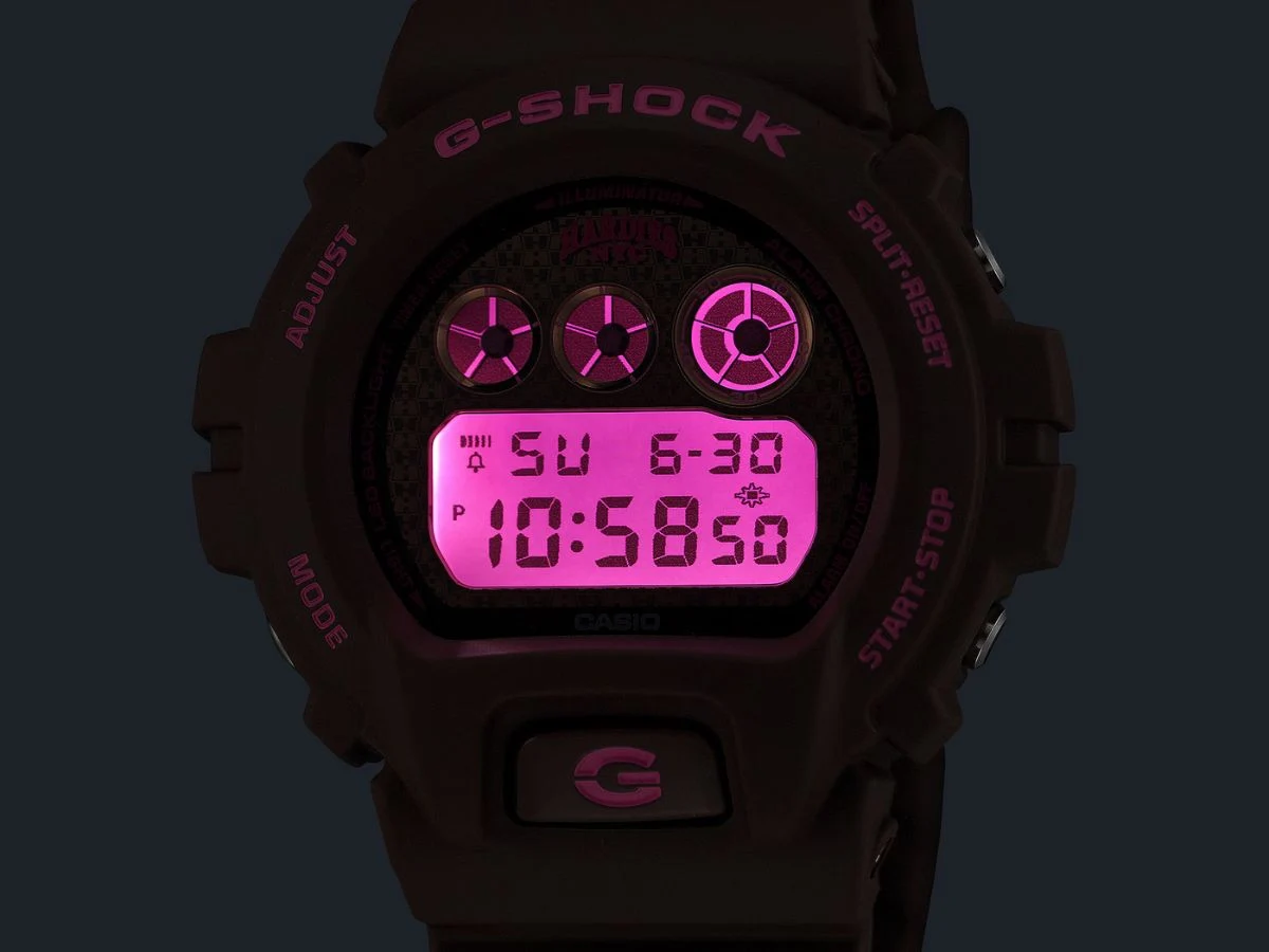 New Casio G-Shock Collaboration Watch with Pink Display in Europe