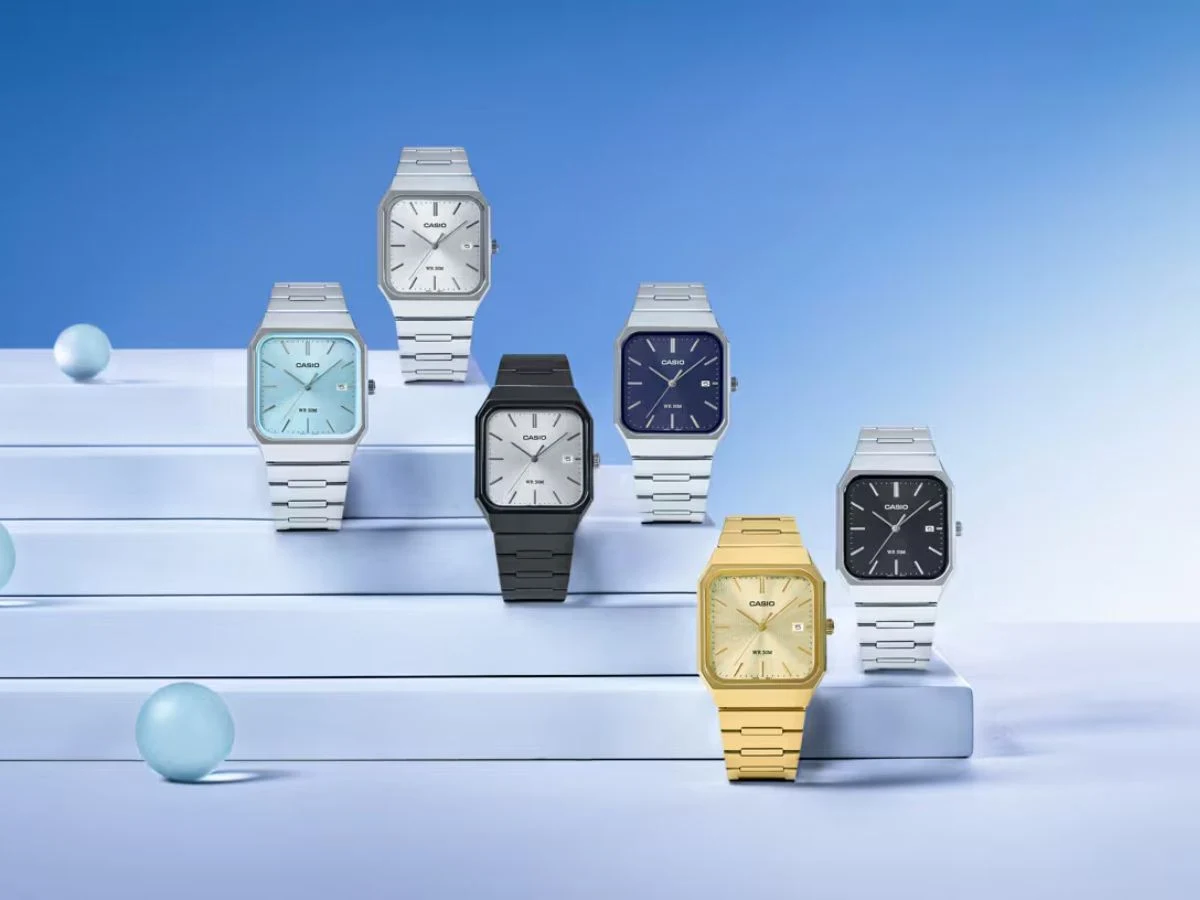 Casio MTP-B185 Square Metal Watches Coming Soon to the US