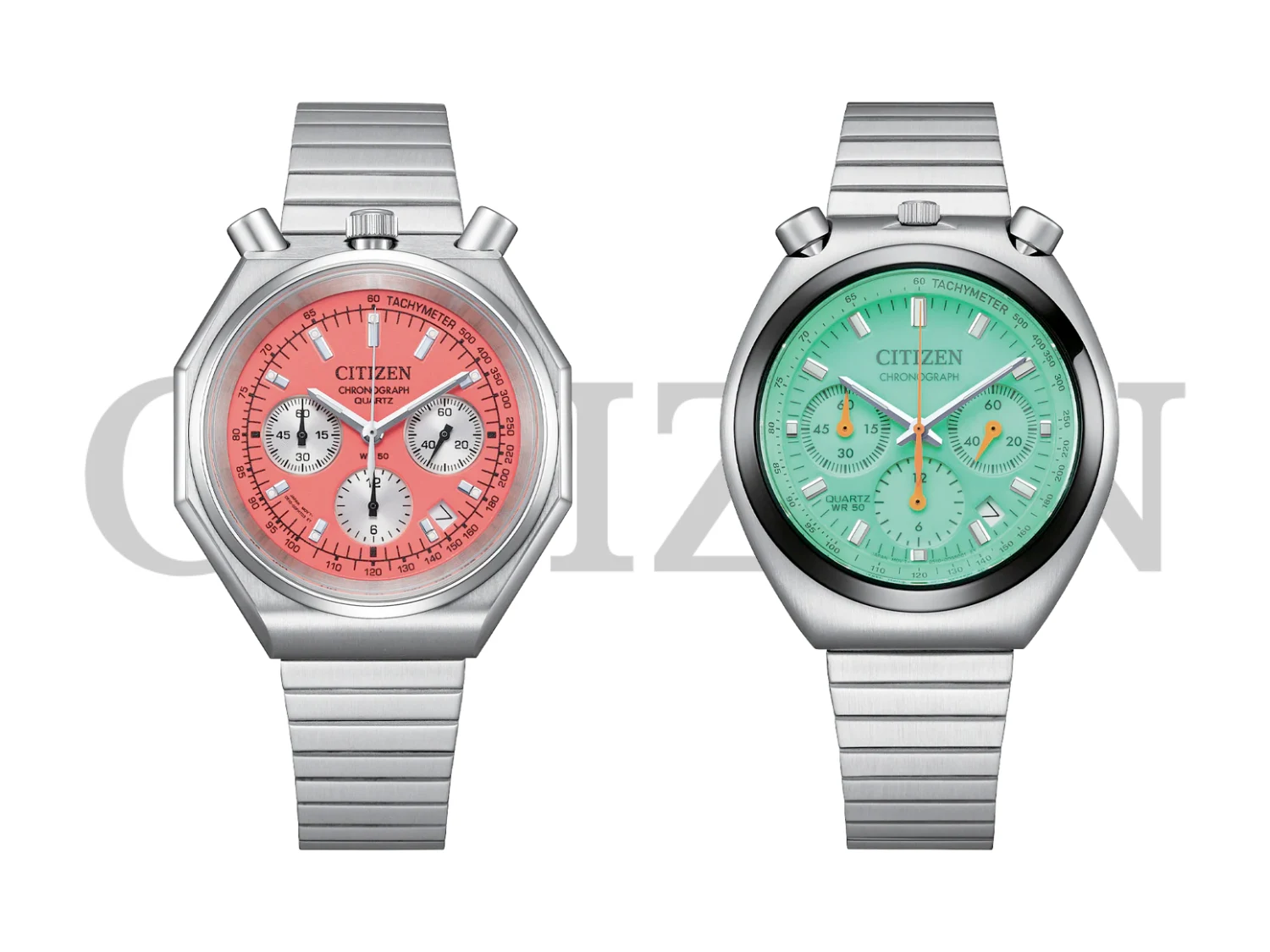 New Citizen Classic Tsuno Chronographs Inspired by 1970s Style