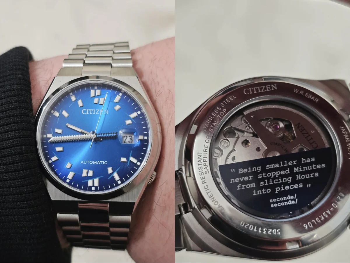 New Citizen Tsuyosa Limited-Edition Watch: Hands-On Images Released