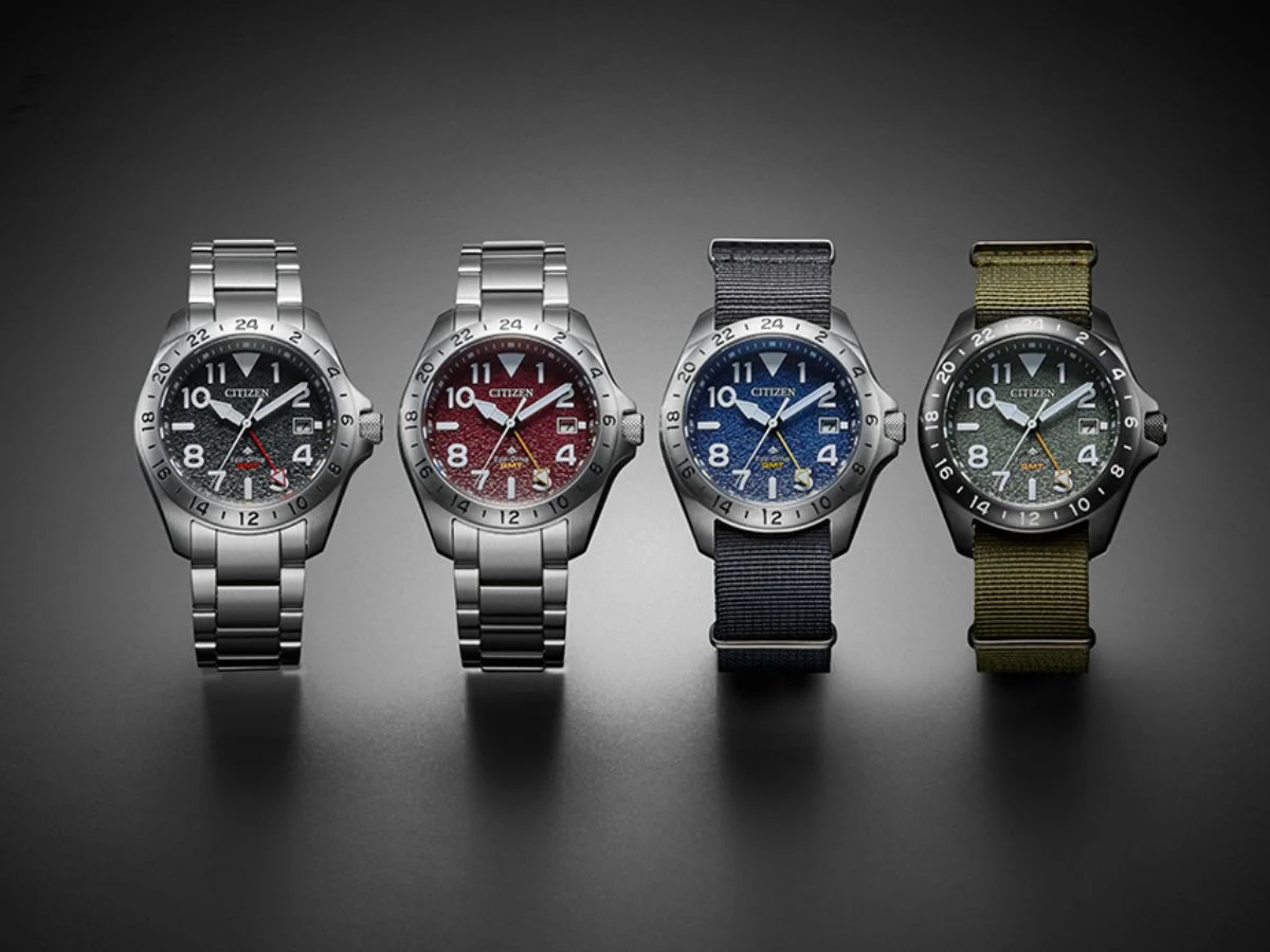 Citizen Unveils Three New Dual-Time Watches with Textured Dials