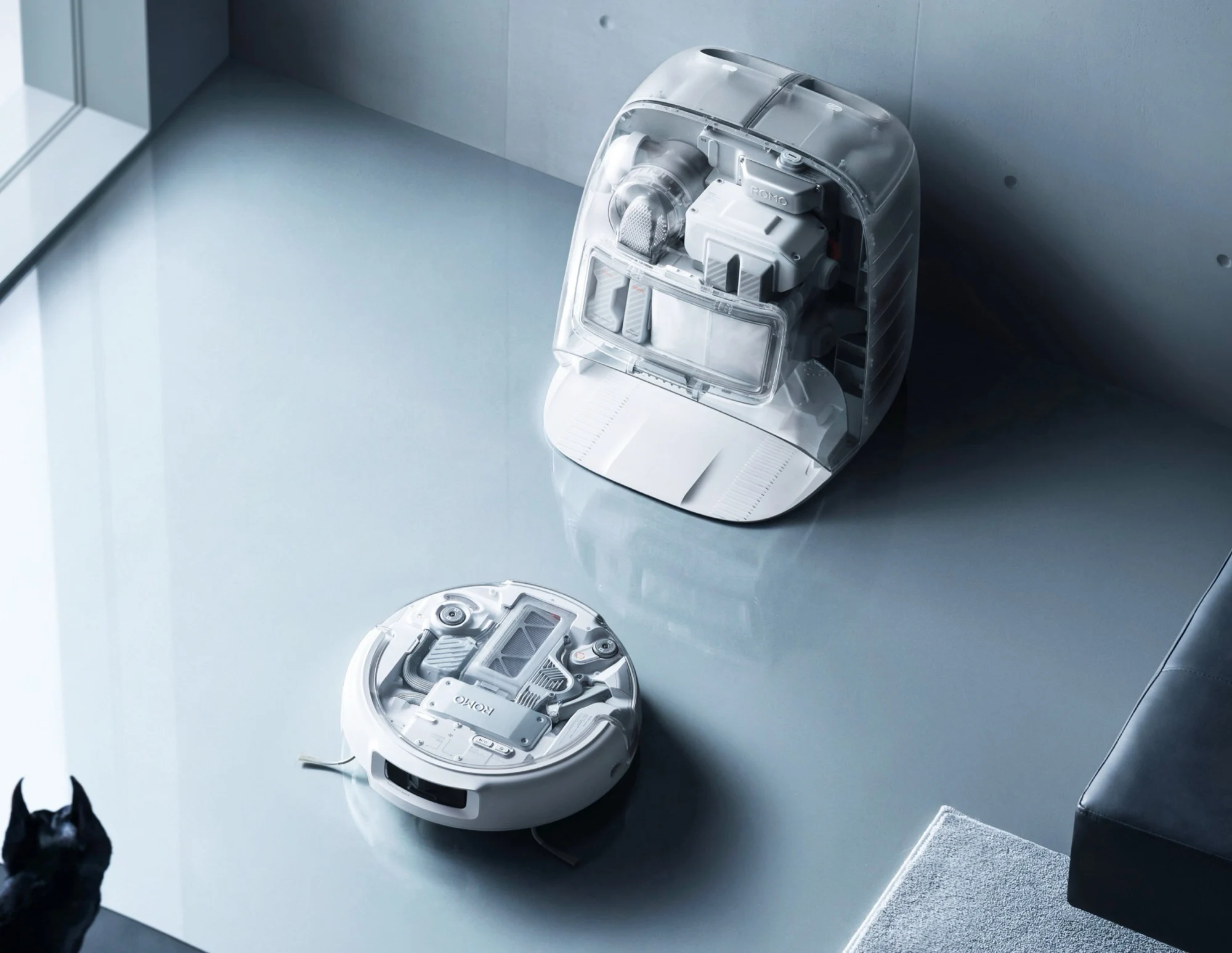 Modder Drives Robot Vacuum with PS5 Controller, Accesses 7,000 Cameras