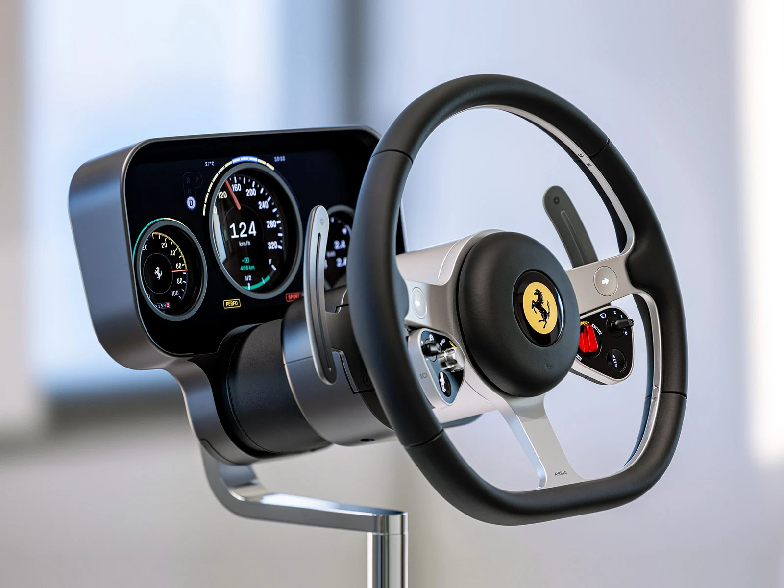Jony Ive Designs Apple Car with Ferrari Luce Interior, Ditches Touchscreens