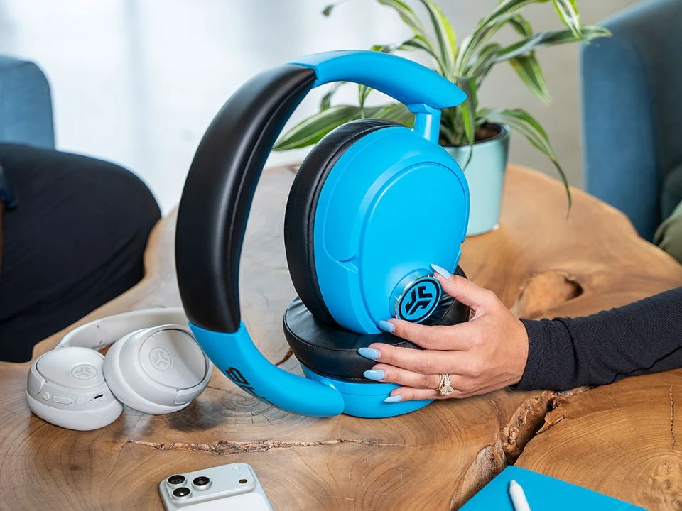 JLab Unveils Blue XL Bluetooth Speaker in Headphone Shape