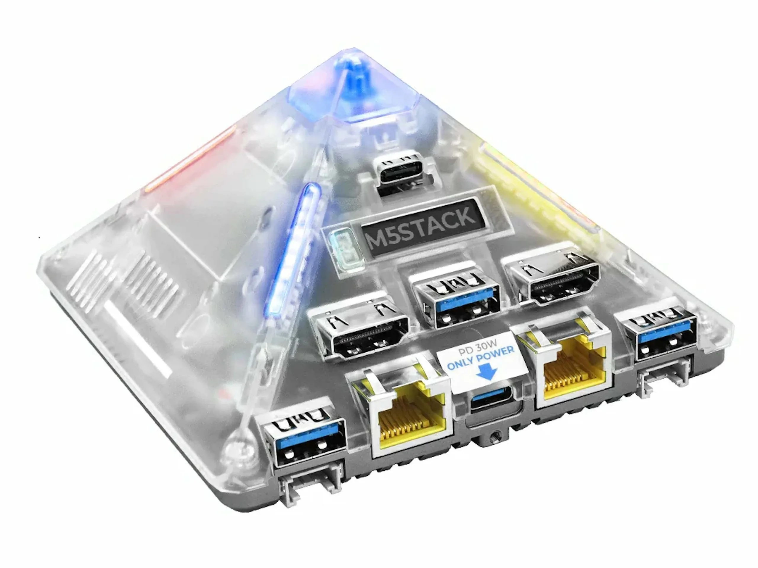 New 8-Core Mini PC with RGB Lighting for AI Workloads