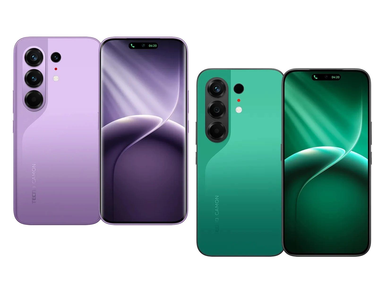 Tecno Camon 50 and 50 Pro 4G: New Design, Chip, Bigger Battery