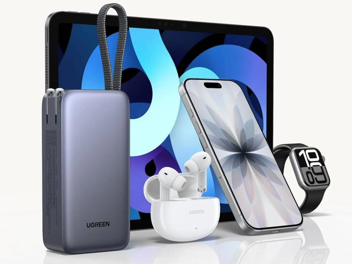 Ugreen Launches New 3-in-1 Power Bank with Folding Pins in the US