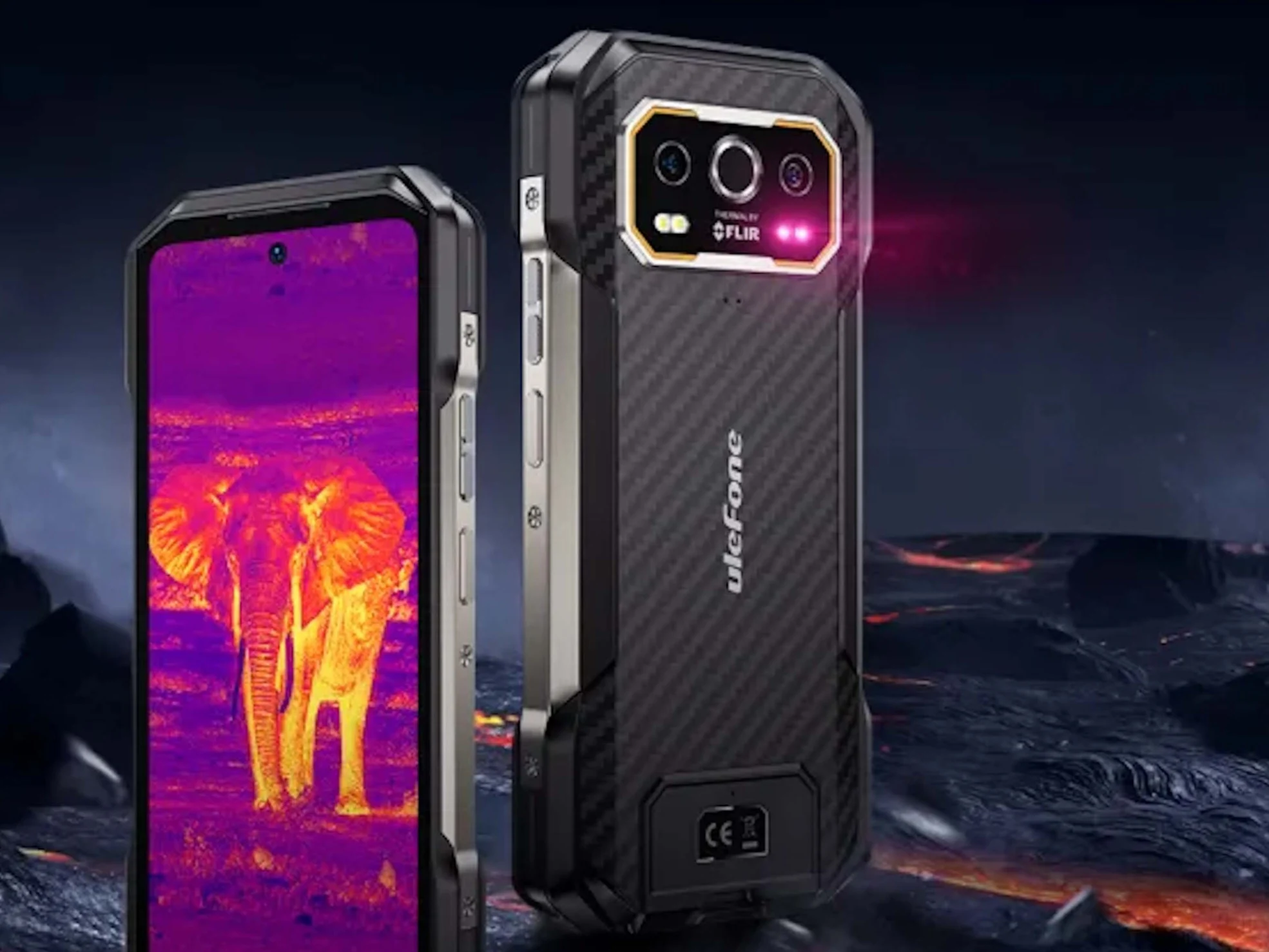 Ulefone’s New Smartphones with Night Vision and Thermal Camera
