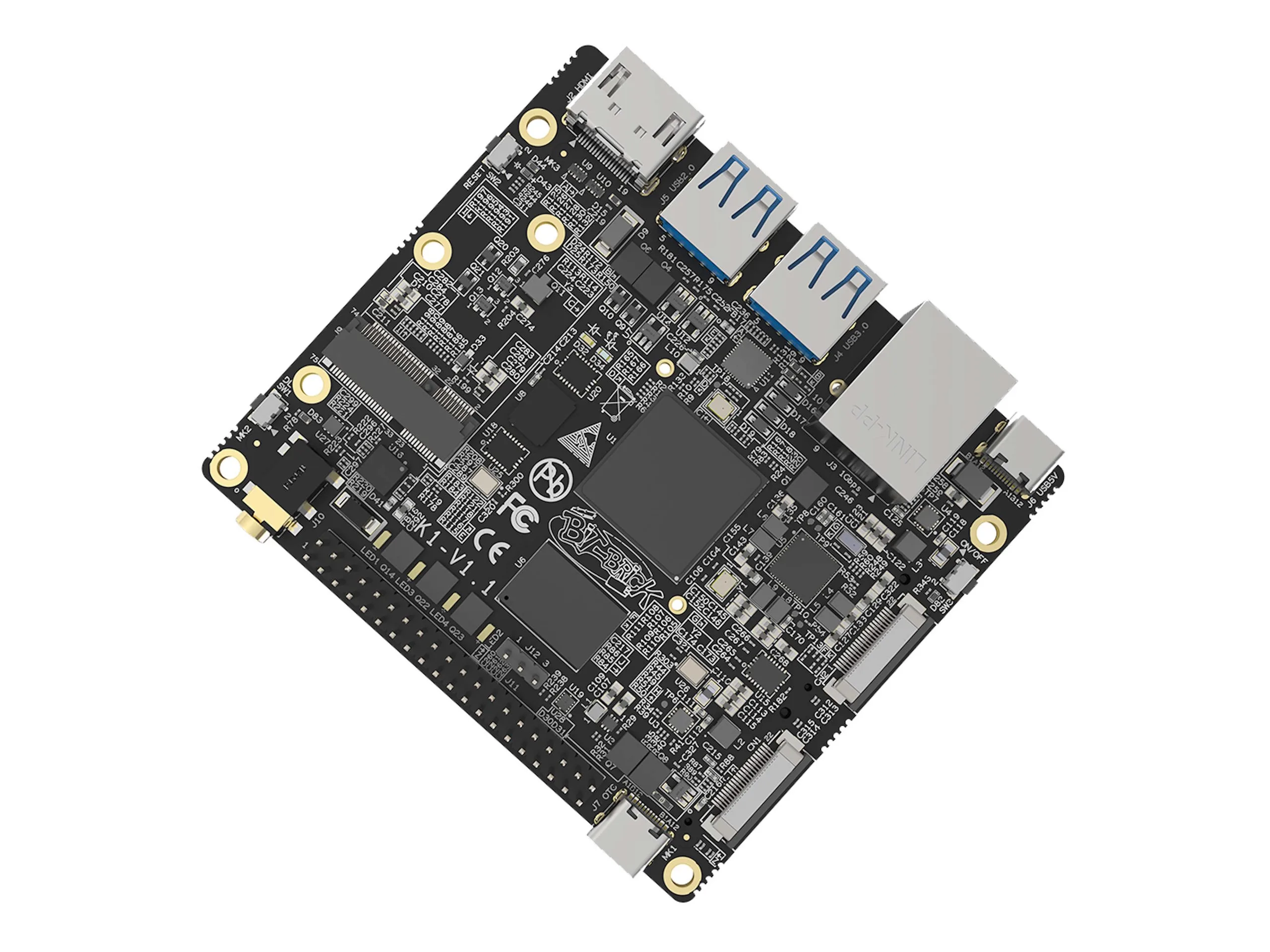 Bit-Brick K1: Raspberry Pi 5 Alternative with M.2 and PCIe Support