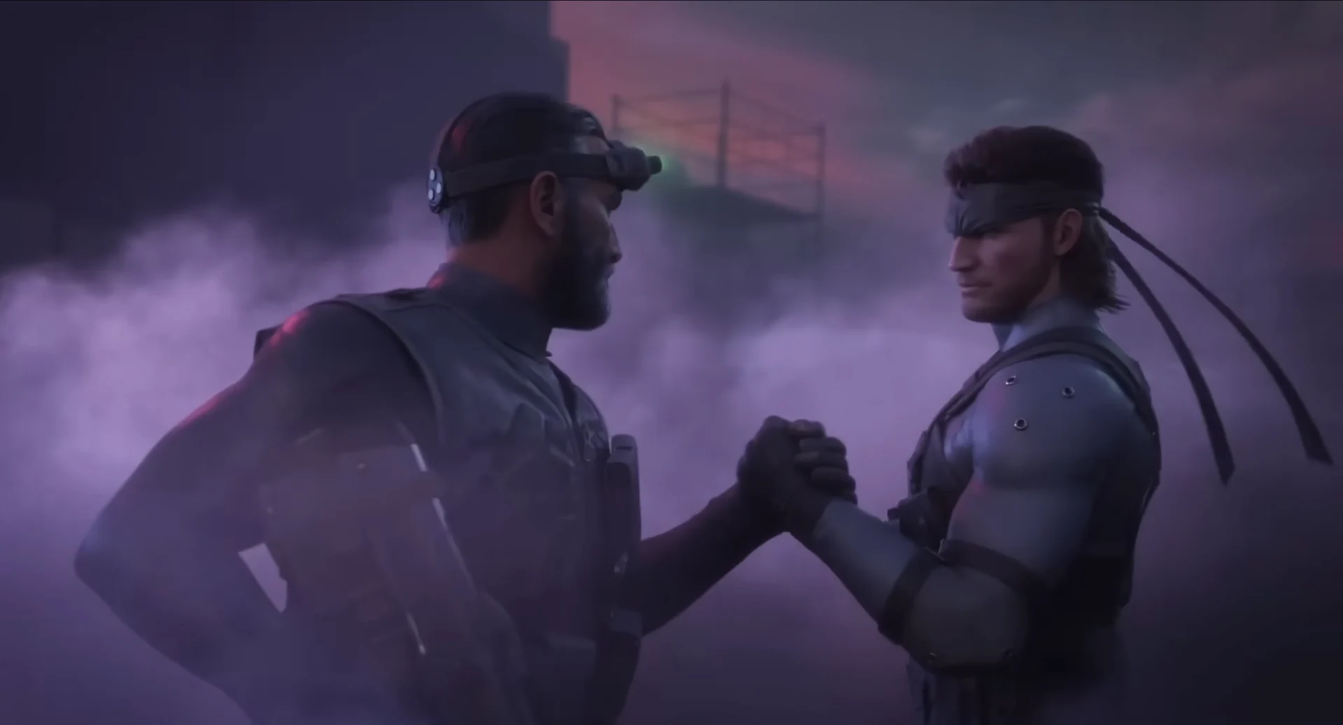 MGS and Splinter Cell Crossover: Solid Snake Meets Sam Fisher