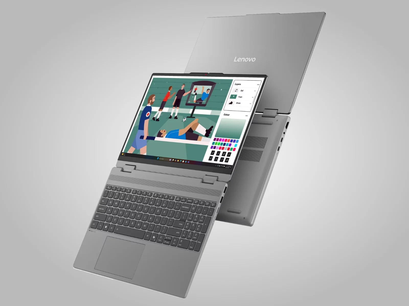 Lenovo 1100-Nit OLED Convertible Laptop with Intel Panther Lake Release
