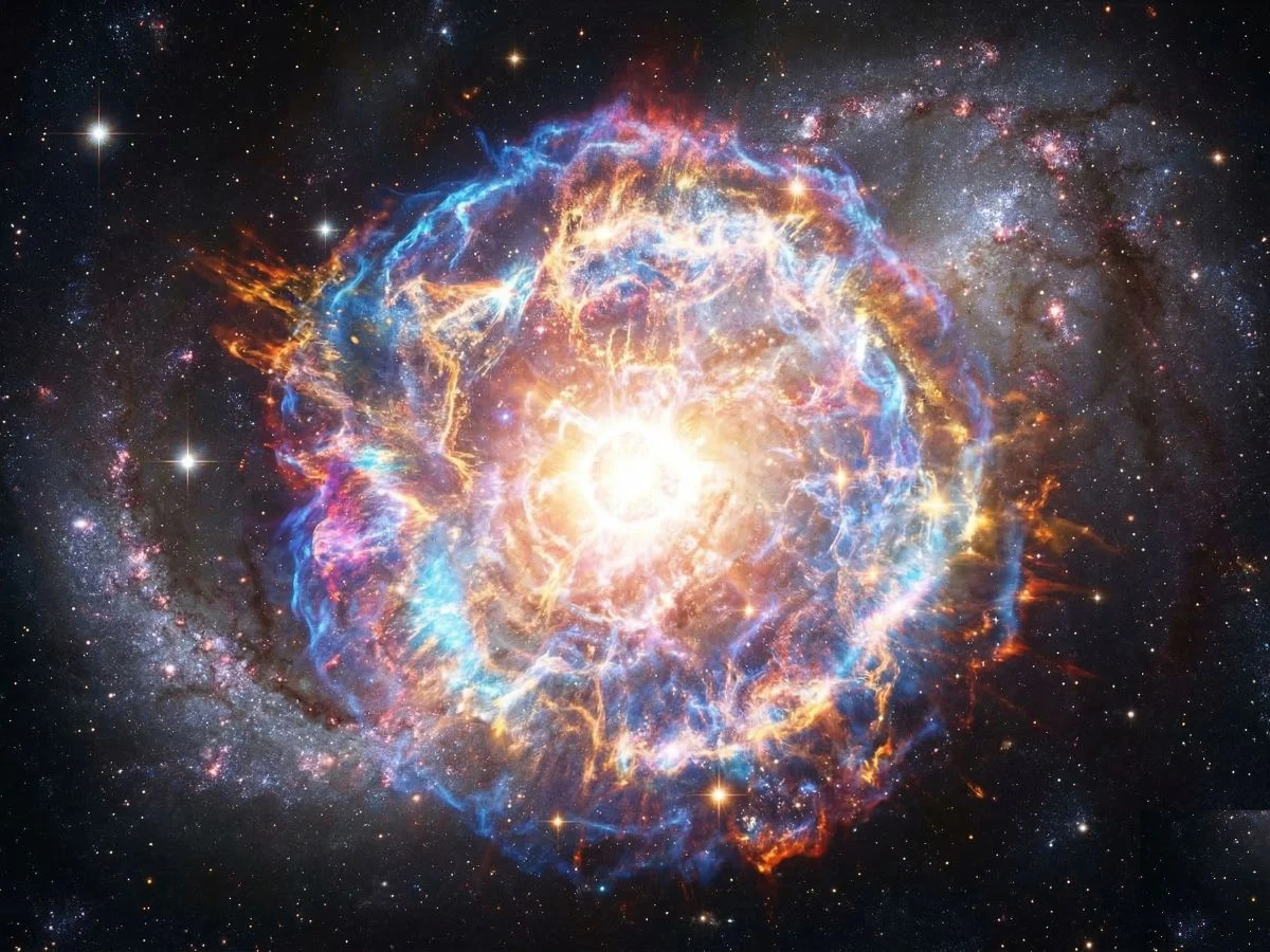 Astronomers Observe Magnetar Birth Within Supernova for First Time