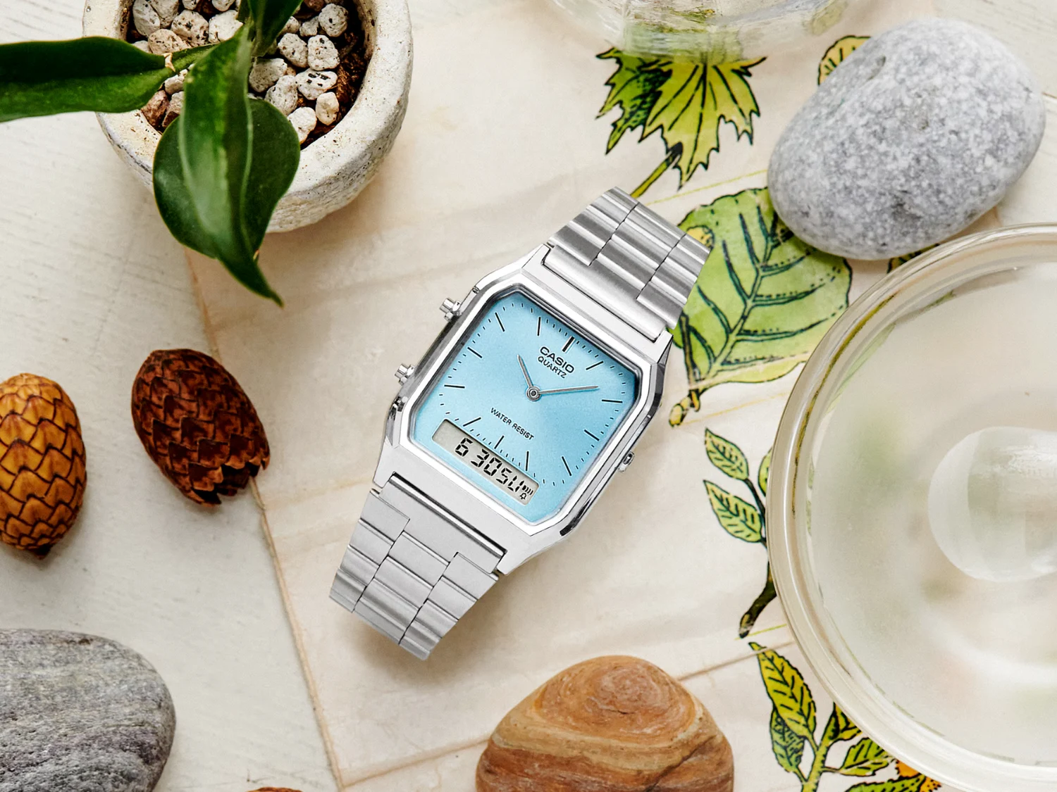Casio Launches Slim Analog-Digital Hybrid Watch in the US