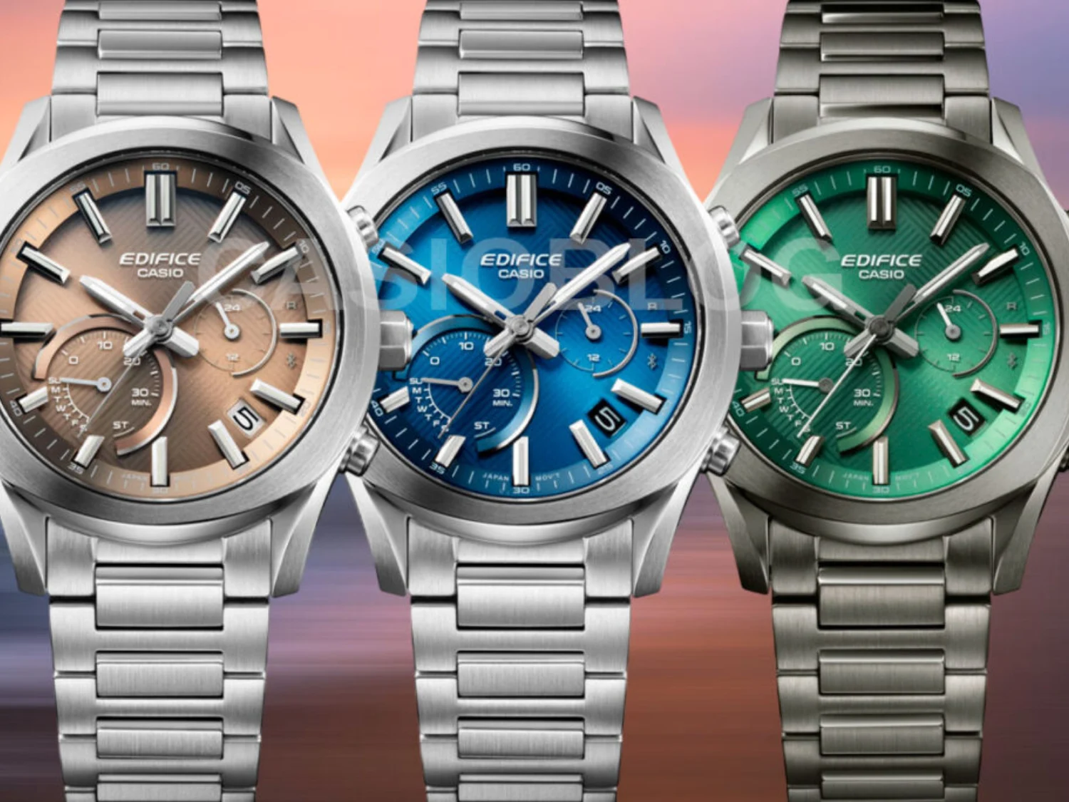 Casio Edifice EQB-1300D: New Slim Watch Variant Images Unveiled