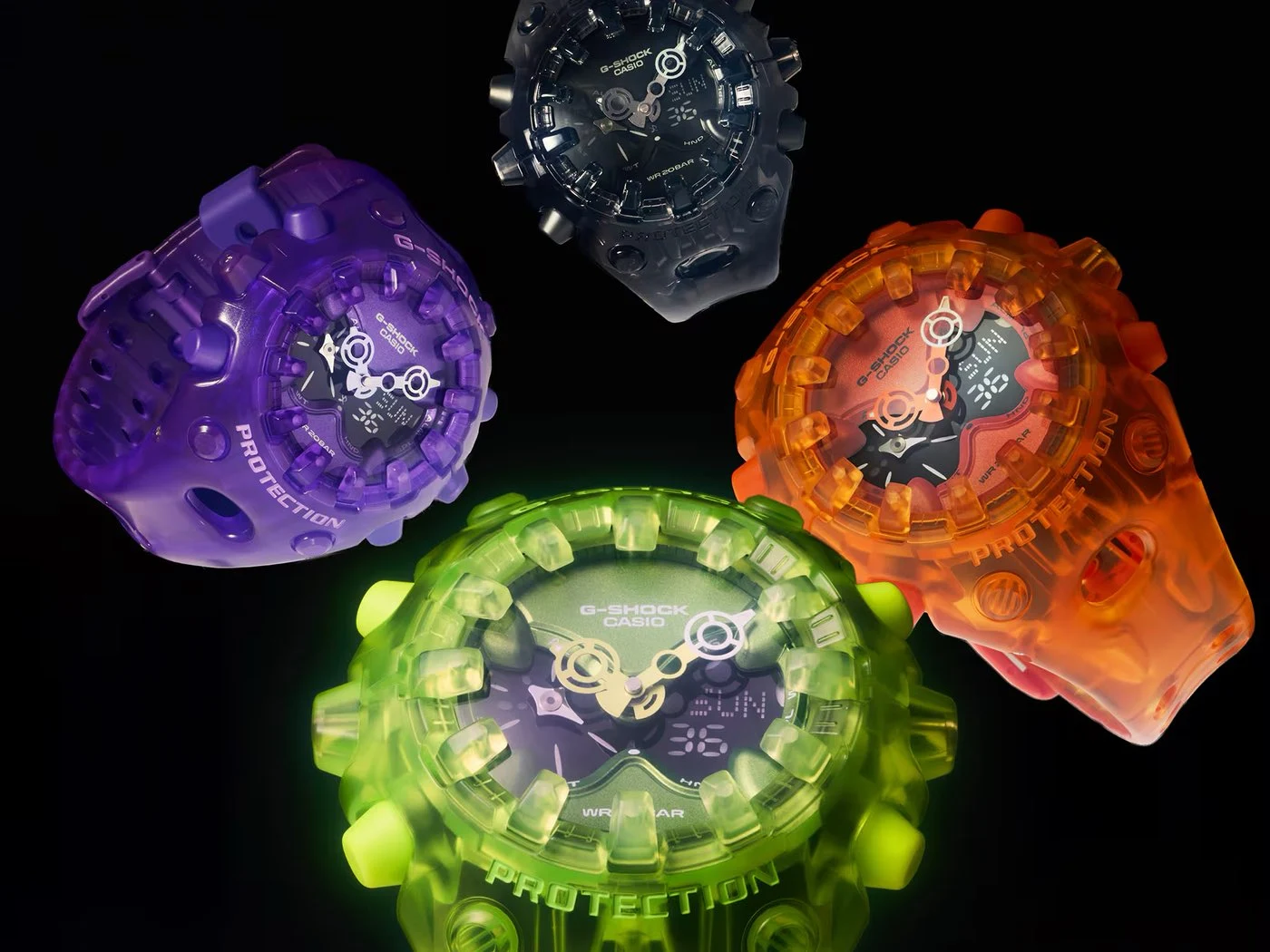 Casio Translucent G-Shock Series Offers Y2K Vibe