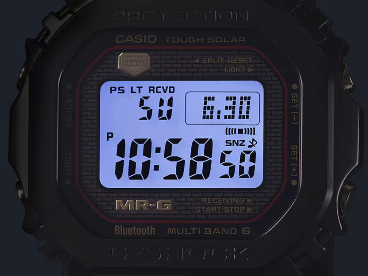 New Casio MR-G MRG-B5000 Watch Registered in Global Database