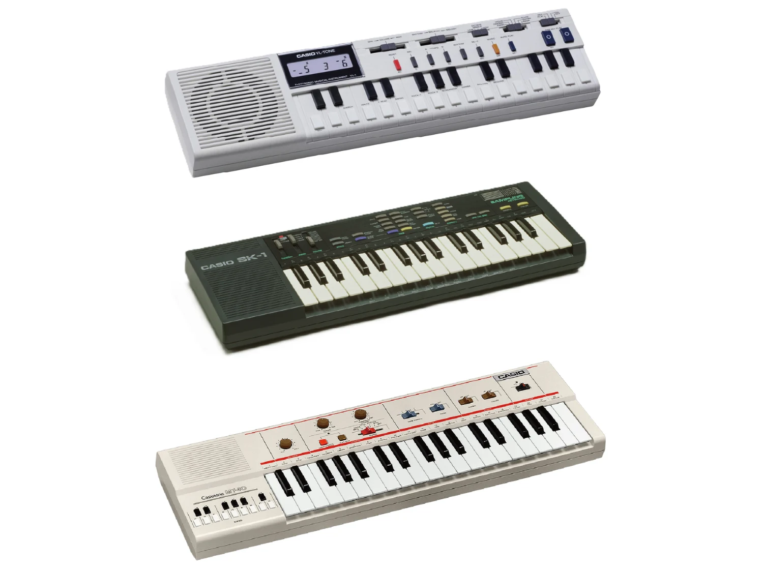Casio Reintroduces VL-1, SK-1, and MT-40 Sound Packs as Digital Downloads