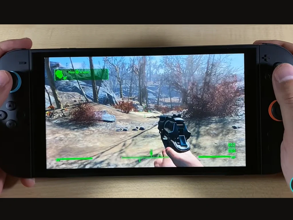 Fallout 4 Anniversary Edition on Switch 2: 1440p 30FPS Docked