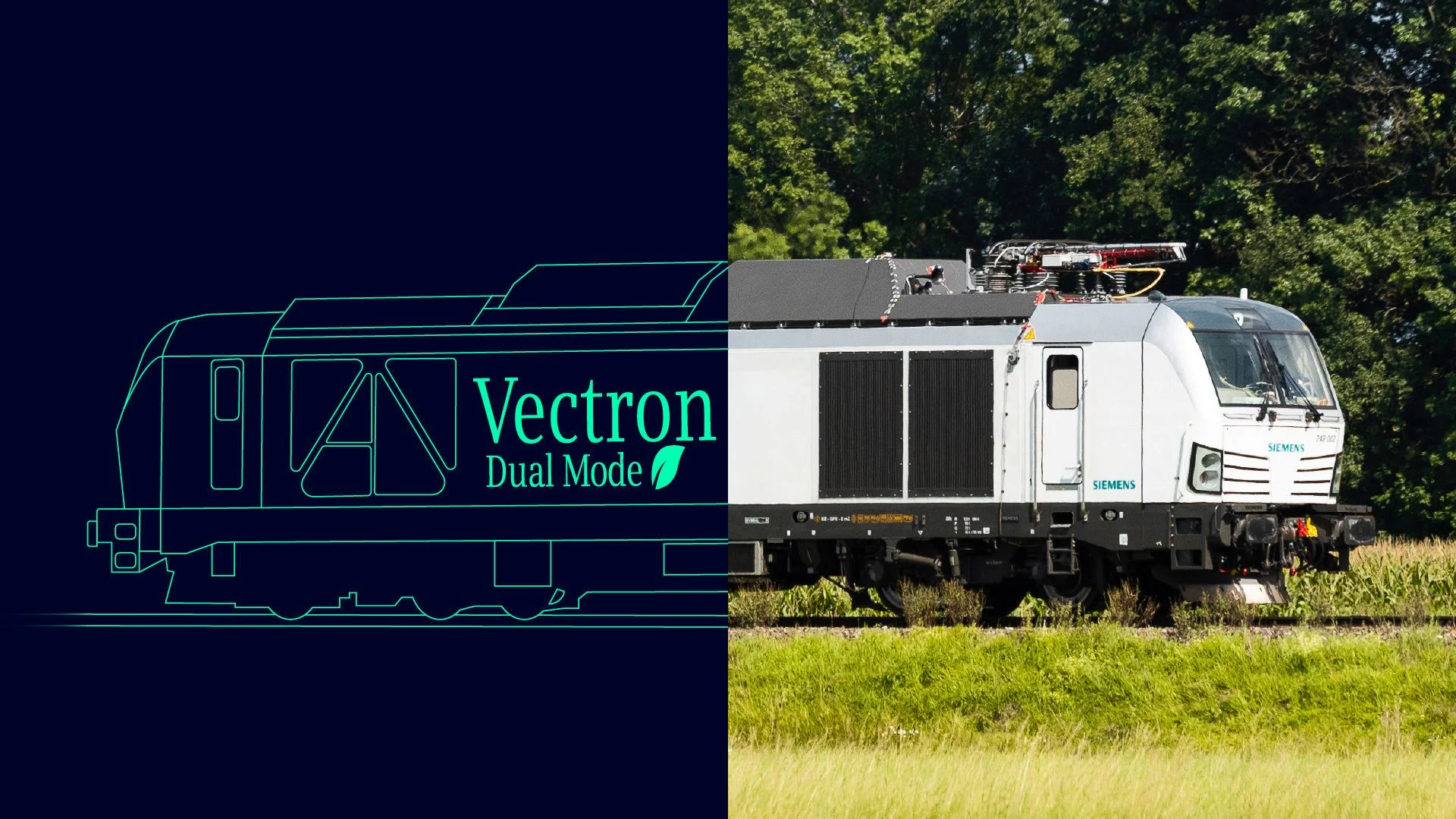 Siemens Launches 2 MWh Battery Locomotive with Pantograph