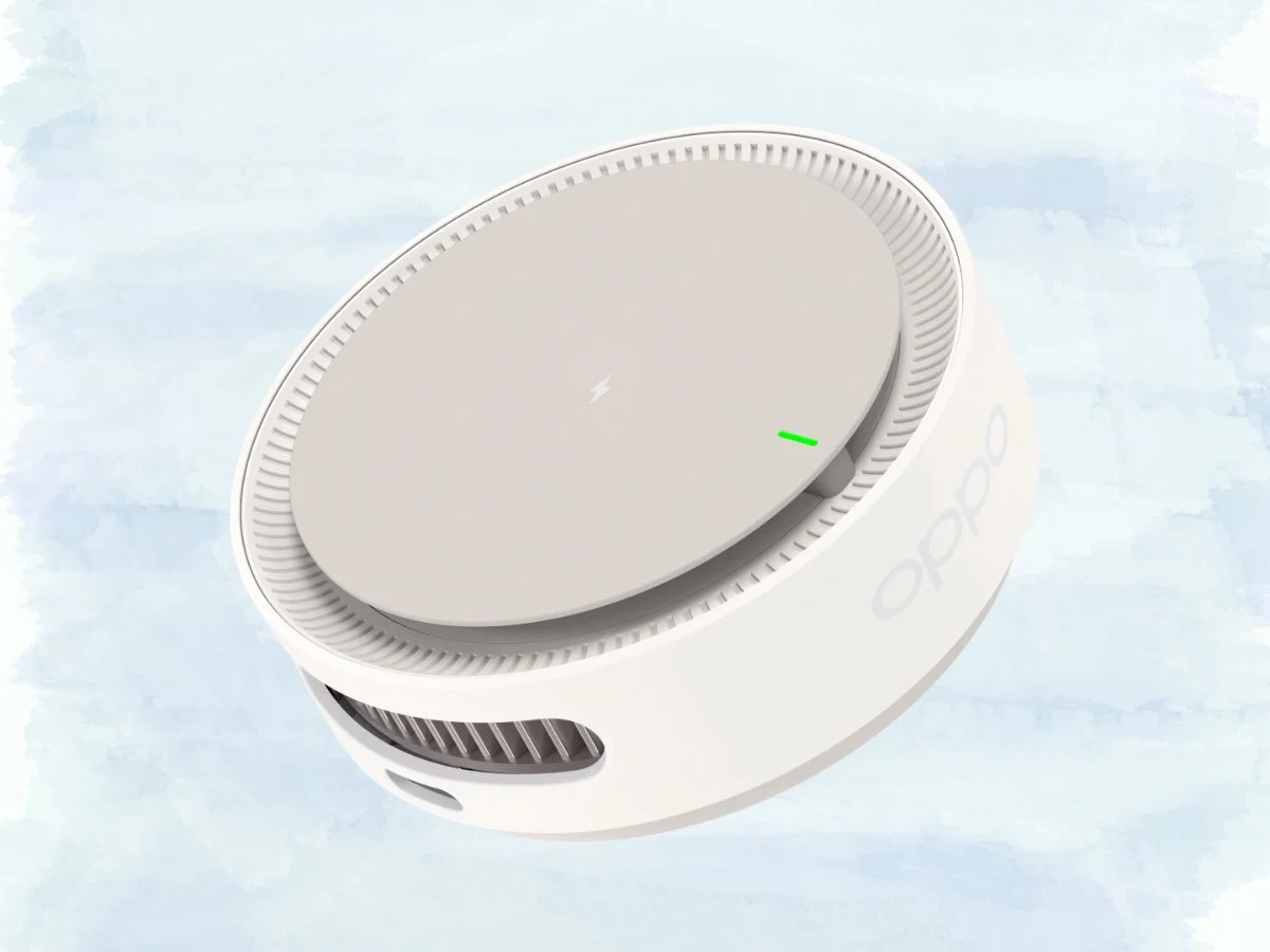 Oppo Launches 50W Wireless Charger with Built-in Cooling Feature