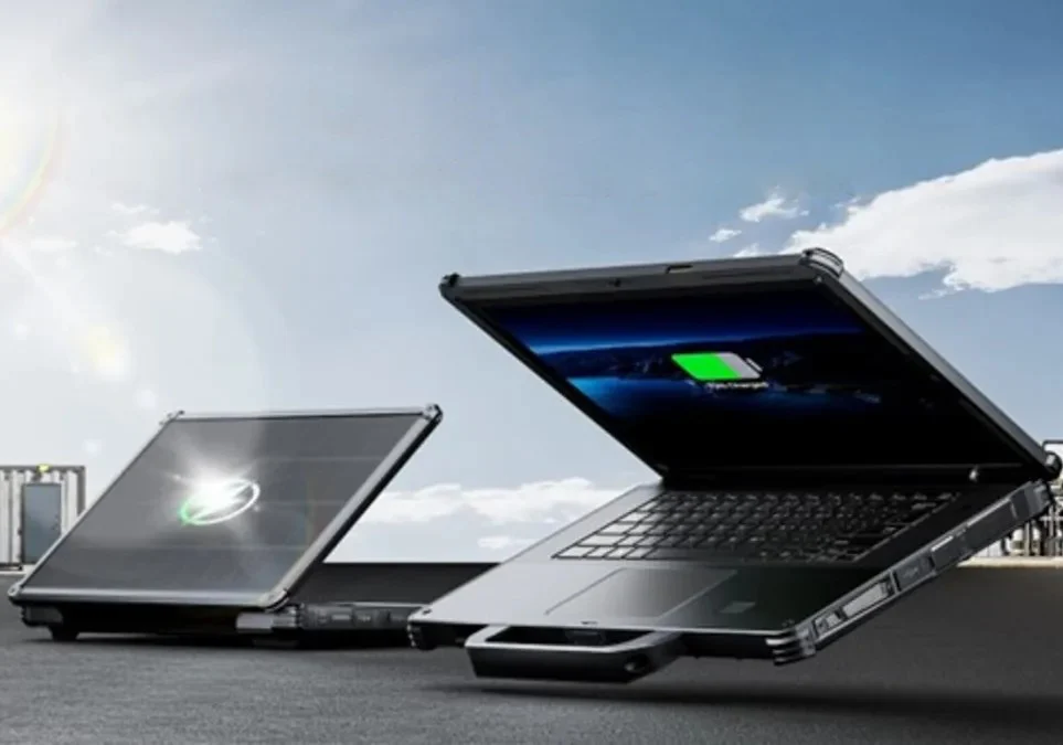 Oukitel RG14-P Rugged Laptop: Solar Charging & Swappable Batteries
